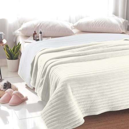 Liberty blanket, size 220x240 cm, color milk