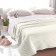 Liberty blanket, size 220x240 cm, color milk