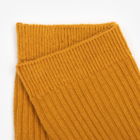 Women's socks minku yellow color, size 36-39 (23-25 ​​cm)-2