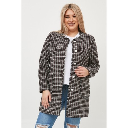 Female jacket, size 54, black color