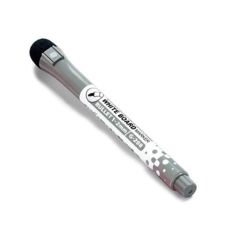 Water -based marker with magnet, 2 × 2 × 13.5 cm, black color-2