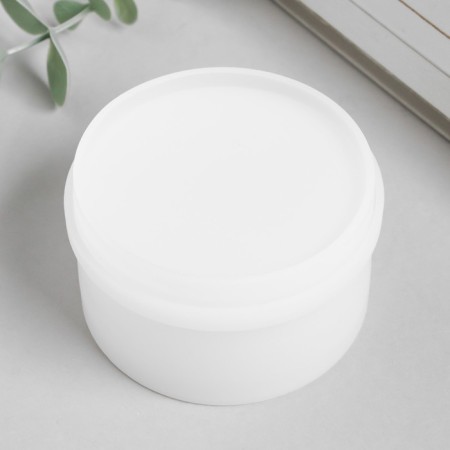 Mold Silicon "Round Casket" with a lid 8x8x4.9 cm