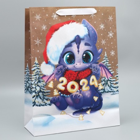 Craft vertical “Dragosh”, l 31 x 40 x 11.5 cm, New Year-4