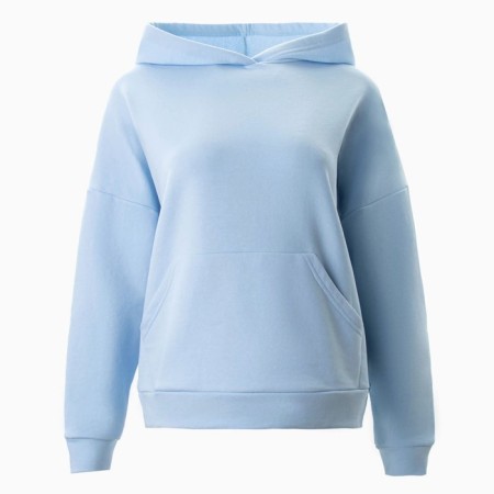 Hoody women Minaku: Casual Collection Color Blue Size 42-44-5