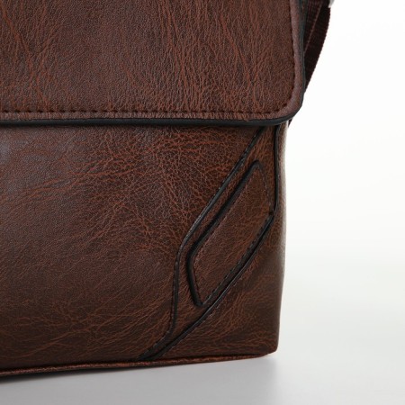 Male bag, brown color-2