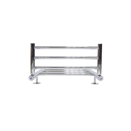 Water towel "Sanprise" Aurora P6, 400x700 mm, with a shelf, lower connection, chrome-3