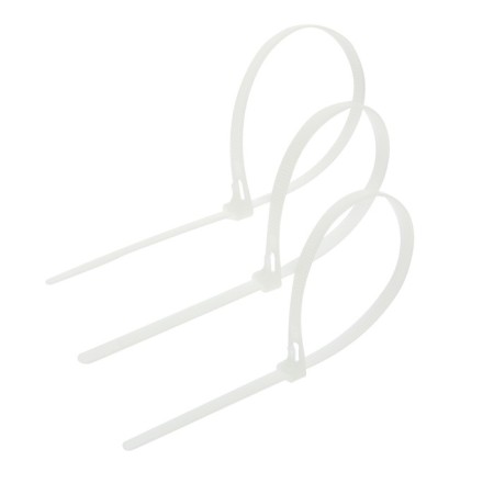 Clot of nylon tundra krep, reusable, 7.2x300 mm, white, in packaging 50 pcs.-3