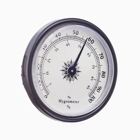 Гигрометр, d-6.5 см, черный-1