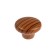 Cappio-skn cap, d = 33 mm, plastic, color wood
