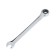 The key combined ratchet tundra, CRV, polished, 72 teeth, 8 mm
