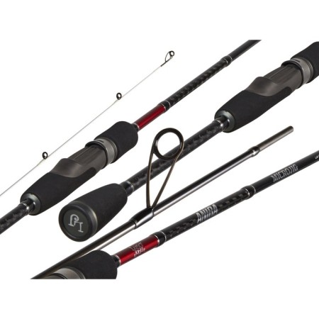 Spin rod. Lucky John Anira Microjig 5, test 0.7-5 g, length 7.1 m.-1