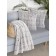 Pillowries decorative "stripes", size 50x50 cm, 2 pcs, brown color