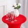 Czech on the table, central red, 60*120 cm, 100% elast