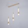 Bayerlux lamp "Galassia" 3hLED 9W gold 50x3.2x32-182120 cm