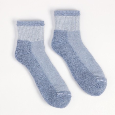 Women's socks with a terry track minku Blue color, rr 36-39 (23-25 ​​cm)-3