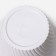 Kashpo for flowers with an insert "Louis", 1.2 l, white color