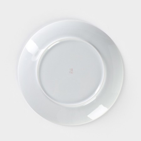 Porcelain plate "Tiger", D = 24 cm, white-3