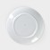 Porcelain plate "Tiger", D = 24 cm, white