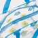 Lightning cosmetic bag, blue color