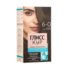 Краска для волос Gliss Kur, 6-0 светло-каштановый, 143 мл