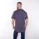 Male Paradise T -shirt, graphite color, size 48
