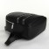 Women's backpack on lightning, black color