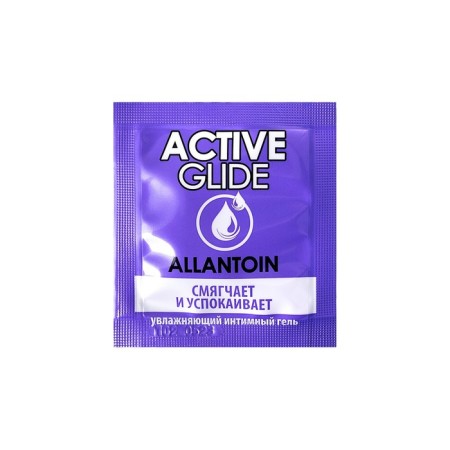 Moisturizing intimate gel Active Glide Allantoin, 20 pcs 3 g