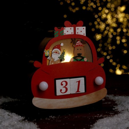 Eternal calendar "New Year's machine" 13 × 2.5 × 14.5 cm-3