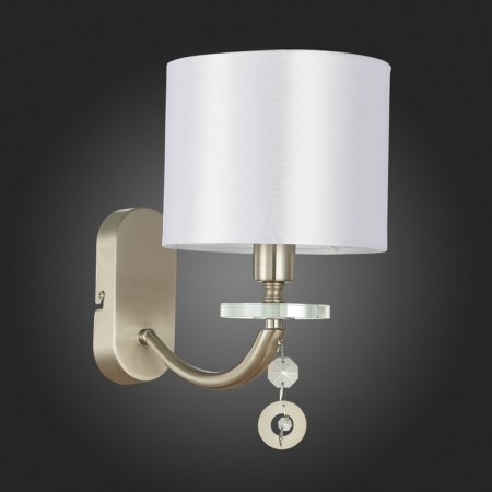 Sconces st. SL1757.101.01. Katena. 1x40 W, E14, 16x27 cm, Nickel color-4