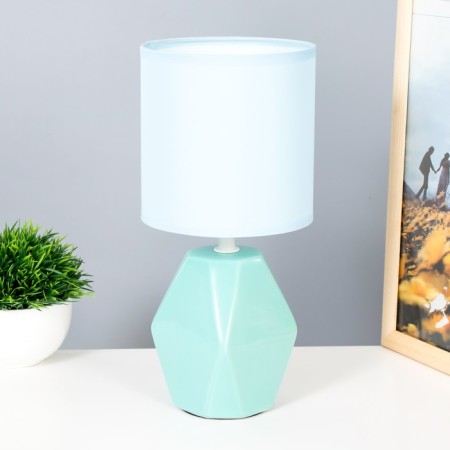Board lamp "Latea" E14 40W turquoise 13x13x28 cm Risalux