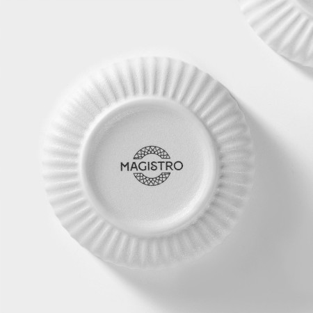 Porcelain magistro line porcelain, 90 ml, packing 2 pcs, white color-4