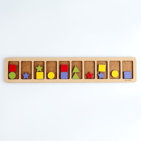 Developing game is a neurotranster. Visual-rhythmic series-1