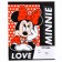 Notebook in the line of 18 sheets, 4 types of mix, cover coated paper, Minnie Mouse