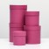 A set of hats 5 in 1 Fuchsia, 20 × 20 × 20–13.5 × 13.5 × 13.5 cm