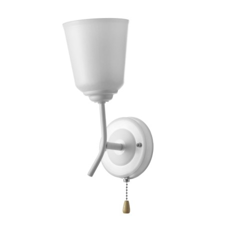 Sconces "Online" (Tsil.) 1x15W E27 Model: BR 02074 white 10.5x15x27cm