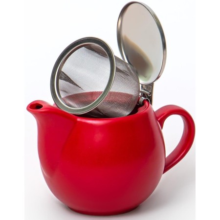 Elrington teapot “Felicit, matte”, 350 ml, red color-1