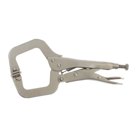 Hand tundra clamp, point capture, movable sponges, with a latch, 220 mm
