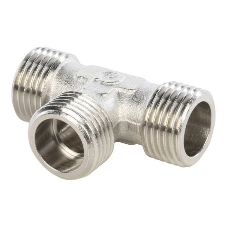 The STOUT SFT-0018-121212 tender, 1/2 "x 1/2" x 1/2 ", external/outer thread, nickel. Brass-1