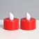 LED candles, nightlines LED RISALUX "For date" set 2 pcs., Red, RGB, 3.5 × 3.5 × 4 cm