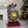 LED figure "Deer" 13 × 24 × 5 cm, wood, AAX2 batteries (not complete), glow warm white
