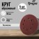 Circle of abrasive grinding under the "Velcro" tundra, perforated, 150 mm, p600, 5 pcs.