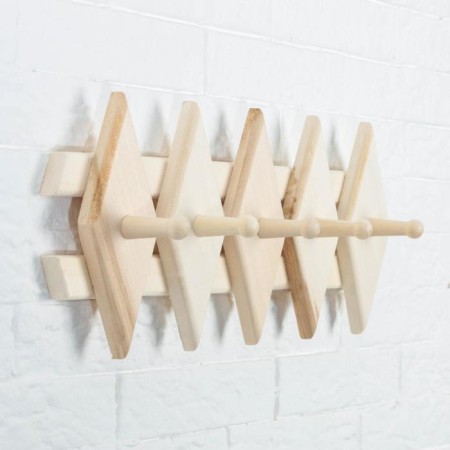 Pan "Rombic" 5 hooks 45 x18cm, linden "Dobroparov"-3