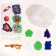 Set for sewing from the felt "New Year's Dragons" with perforation
