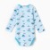 Body baby, white color, height 80 (9-12 months)