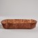 Baking uniform brown, oval shape, 3.4 x 13.6 x 2.65 cm