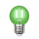LED LED Uniel, E27, 5 W, Green glow