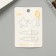 Invisible hair "Enico" (set 4 pcs) star, 5 and 3 cm, white
