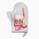 Mittens-Object of the Dolyan "Easter" 20x28 cm, 35% HL, 65% PE, Vatin 250 g/m2