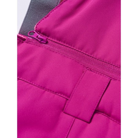 Ski costume for a girl, height 110 cm, raspberry color-16