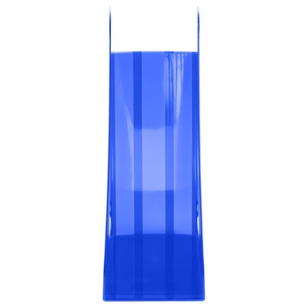 Paper tray Vertical Istanm Favorite, Tinted Blue, Width 90mm-2